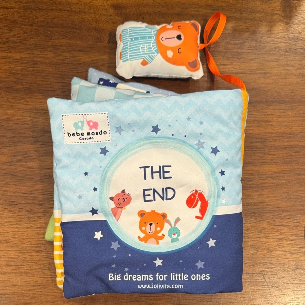 “Good Night Baby Bear” Cloth Book — Bebe Mondo